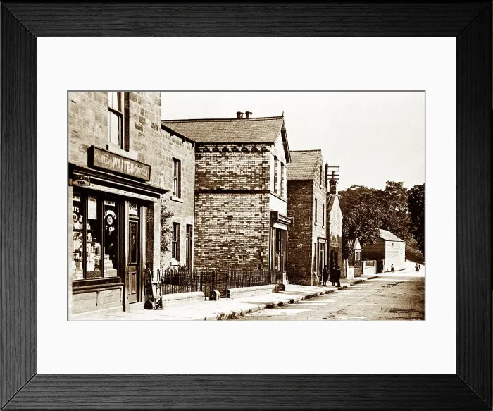 Framed Print : Ackworth early 1900s Framed Print : Ackworth early 1900s