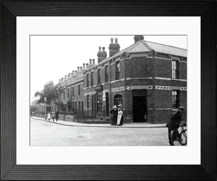 Framed Print : Garforth early 1900s Framed Print : Garforth early 1900s