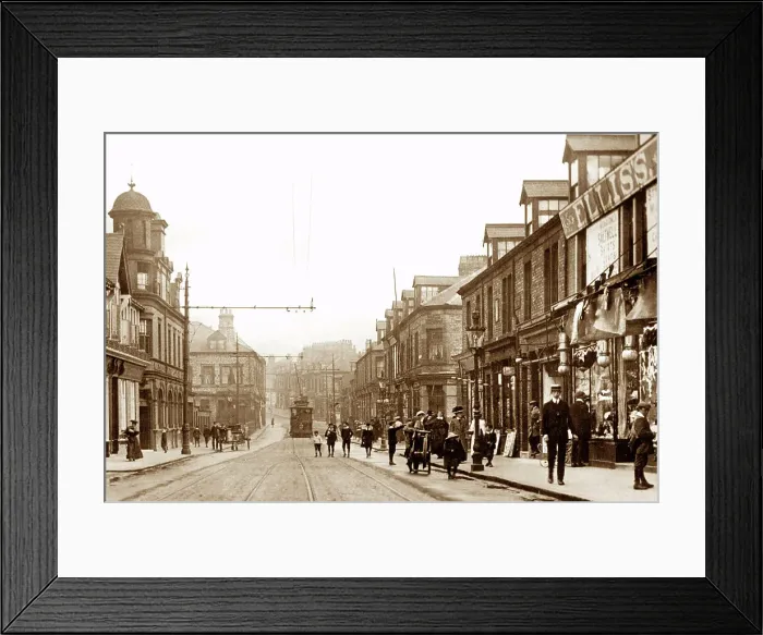 Framed Print : Coatsworth Road, Gateshead, early 1900s Framed Print : Coatsworth Road, Gateshead, early 1900s