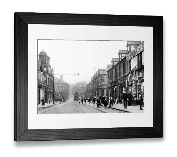 Framed Print : Gateshead Coatsworth Road early 1900s Framed Print : Gateshead Coatsworth Road early 1900s