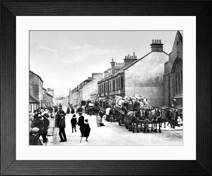 Framed Print : Girvan - Dalrymple Street Framed Print : Girvan - Dalrymple Street
