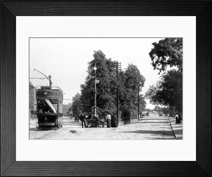 Framed Print : Lancaster - South Road and Ashton Road