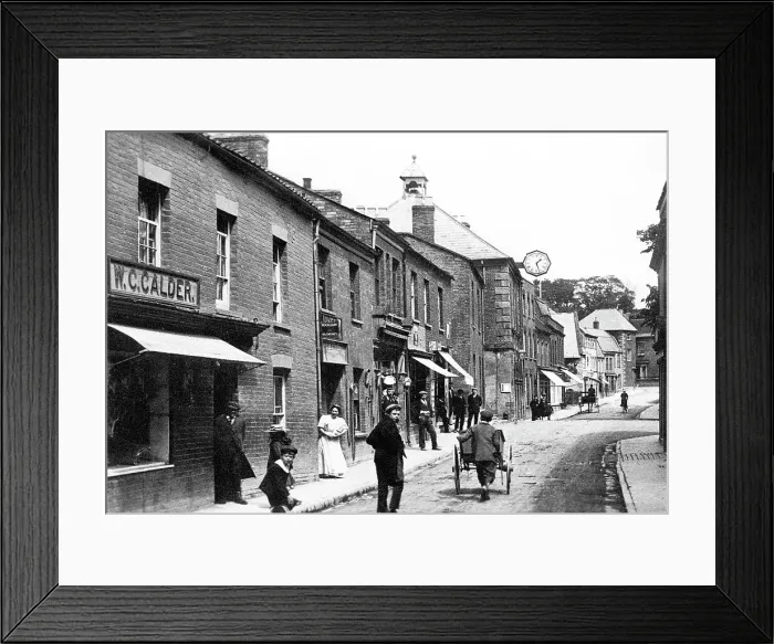 Framed Print : Langport Bow Street early 1900s Framed Print : Langport Bow Street early 1900s