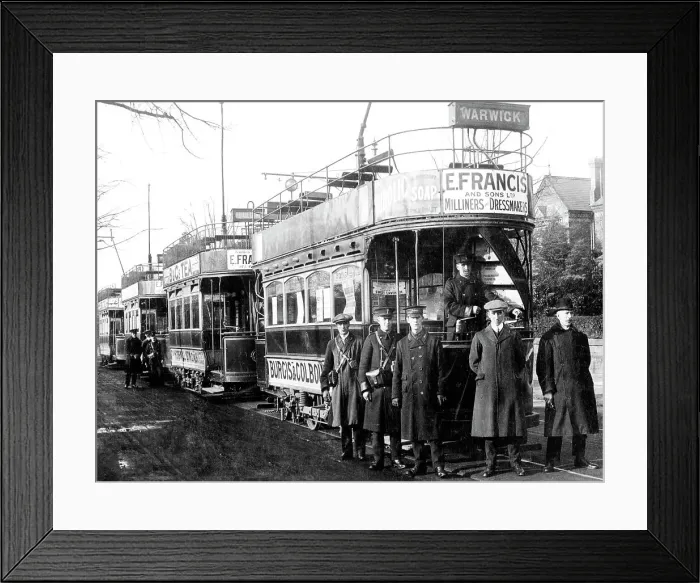 Framed Print : Leamington Spa Avenue Road early 1900s Framed Print : Leamington Spa Avenue Road early 1900s