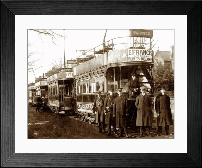 Framed Print : Leamington Spa Avenue Road early 1900s Framed Print : Leamington Spa Avenue Road early 1900s