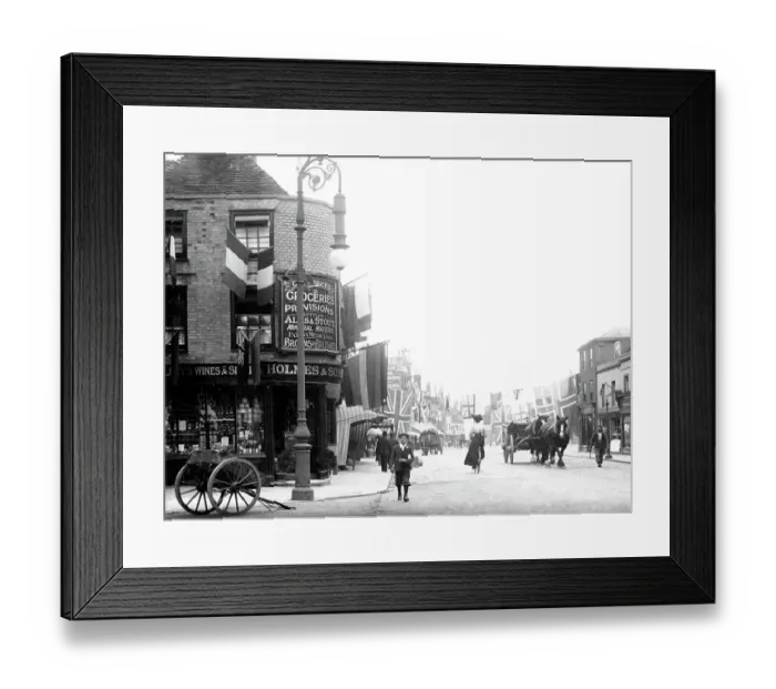 Framed Print : Faversham early 1900s