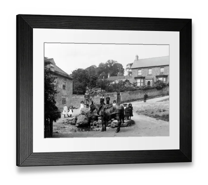 Framed Print : Maltby The Well early 1900s Framed Print : Maltby The Well early 1900s