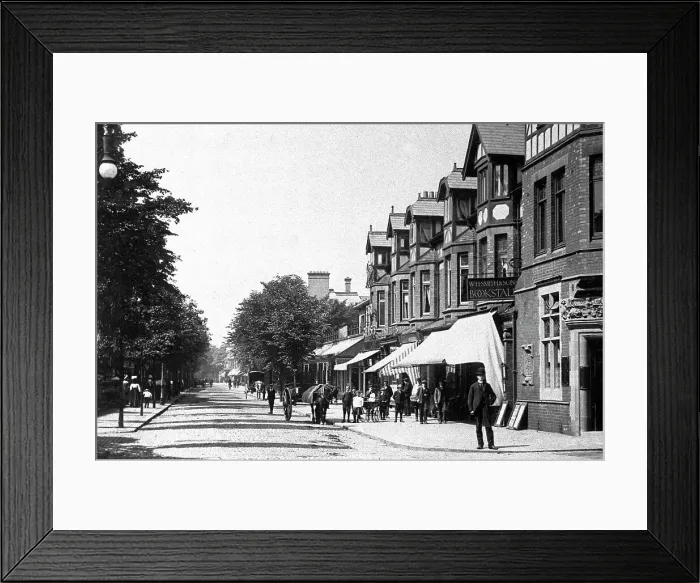 Framed Print : School Road, Sale. early 1900s Framed Print : School Road, Sale. early 1900s