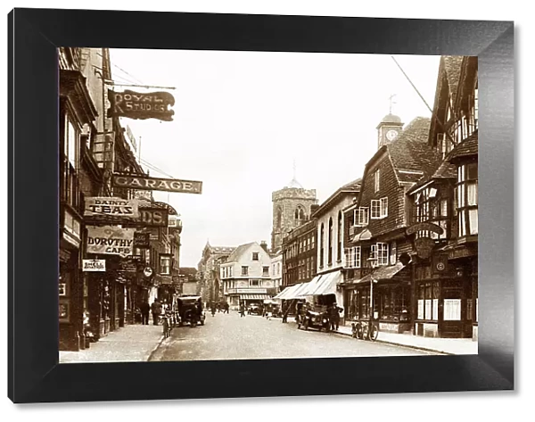High Street, Salisbury, early 1900s