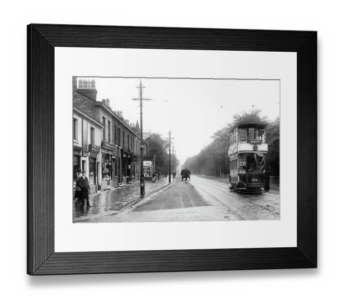 Framed Print : Sale Washway Road early 1900s Framed Print : Sale Washway Road early 1900s