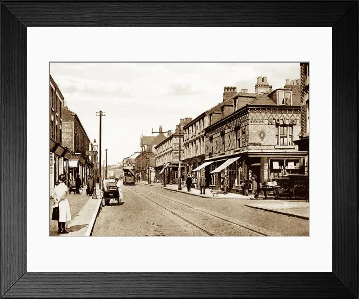 Framed Print : Brighton Street, Seacombe, early 1900s Framed Print : Brighton Street, Seacombe, early 1900s