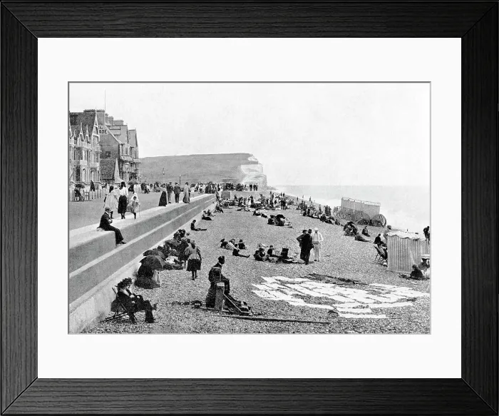 Framed Print : Seaford The Parade early 1900s Framed Print : Seaford The Parade early 1900s