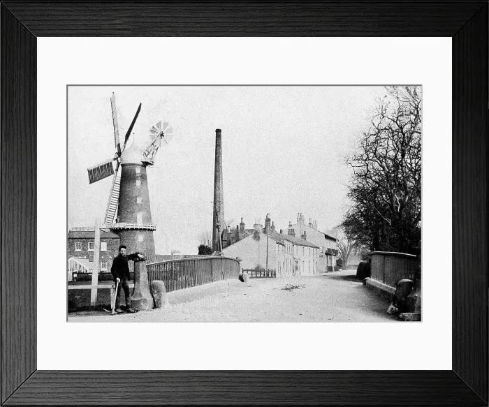 Framed Print : Wainfleet Windmill early 1900s Framed Print : Wainfleet Windmill early 1900s