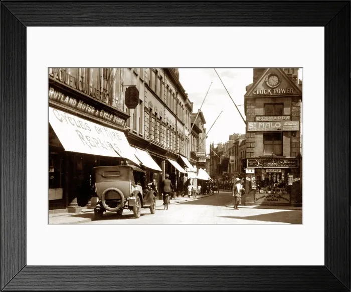 Framed Print : St. Helier, Jersey, probably 1920s Framed Print : St. Helier, Jersey, probably 1920s