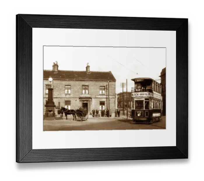 Framed Print : Bailiff Bridge, Brighouse, early 1900s Framed Print : Bailiff Bridge, Brighouse, early 1900s