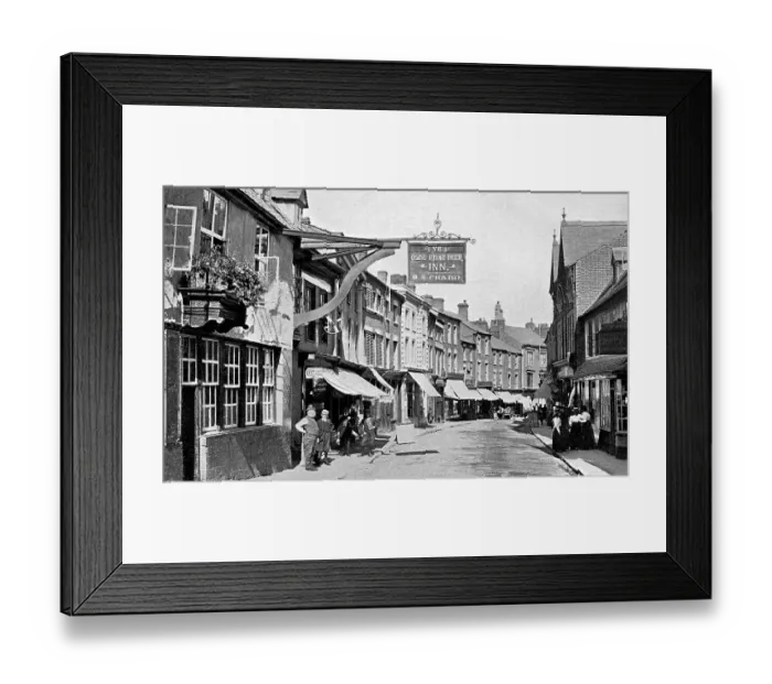Framed Print : Banbury Parsons Street early 1900s Framed Print : Banbury Parsons Street early 1900s