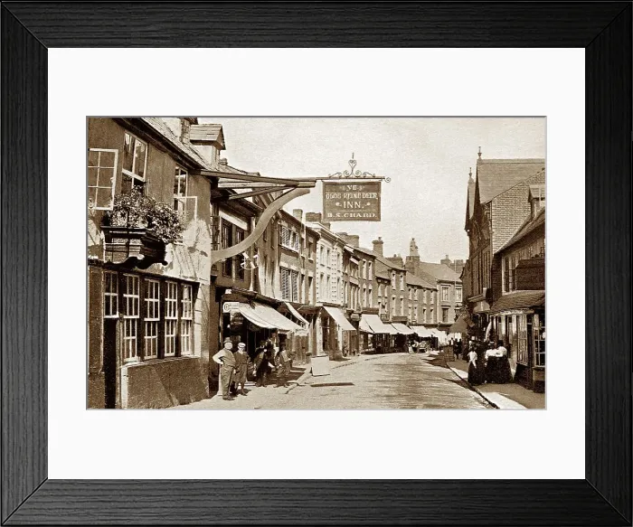 Framed Print : Parsons Street, Banbury, early 1900s Framed Print : Parsons Street, Banbury, early 1900s