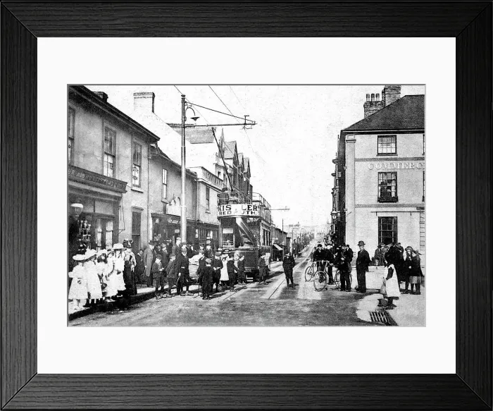 Framed Print : Camborne Trelowarren Street early 1900s Framed Print : Camborne Trelowarren Street early 1900s