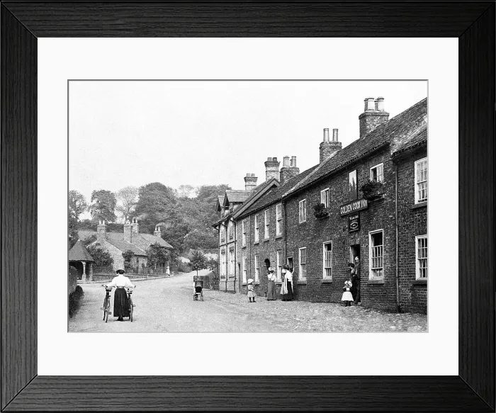 Framed Print : Neasham near Darlington early 1900s Framed Print : Neasham near Darlington early 1900s