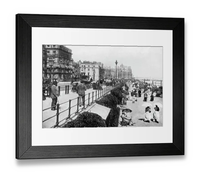 Framed Print : Eastbourne Esplanade early 1900s Framed Print : Eastbourne Esplanade early 1900s