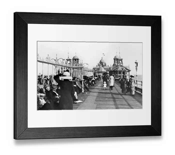 Framed Print : Eastbourne Pier early 1900s Framed Print : Eastbourne Pier early 1900s