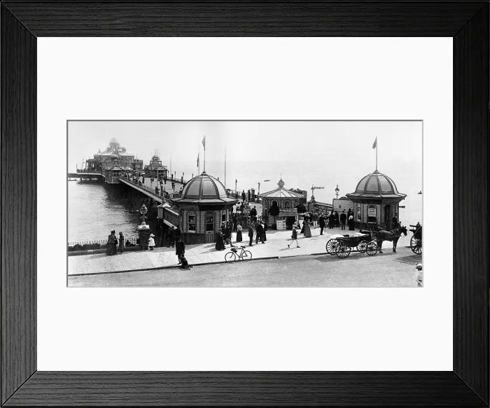 Framed Print : Eastbourne Pier early 1900s Framed Print : Eastbourne Pier early 1900s
