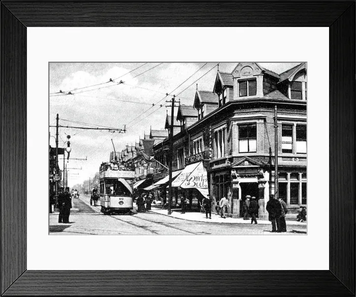 Framed Print : Egremont King Street early 1900s Framed Print : Egremont King Street early 1900s