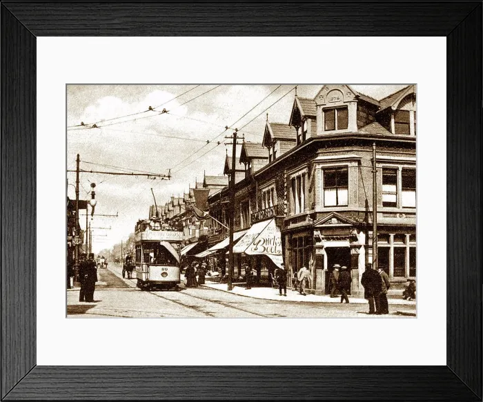 Framed Print : King Street, Egremont, Wallasey, Wirral, early 1900s Framed Print : King Street, Egremont, Wallasey, Wirral, early 1900s
