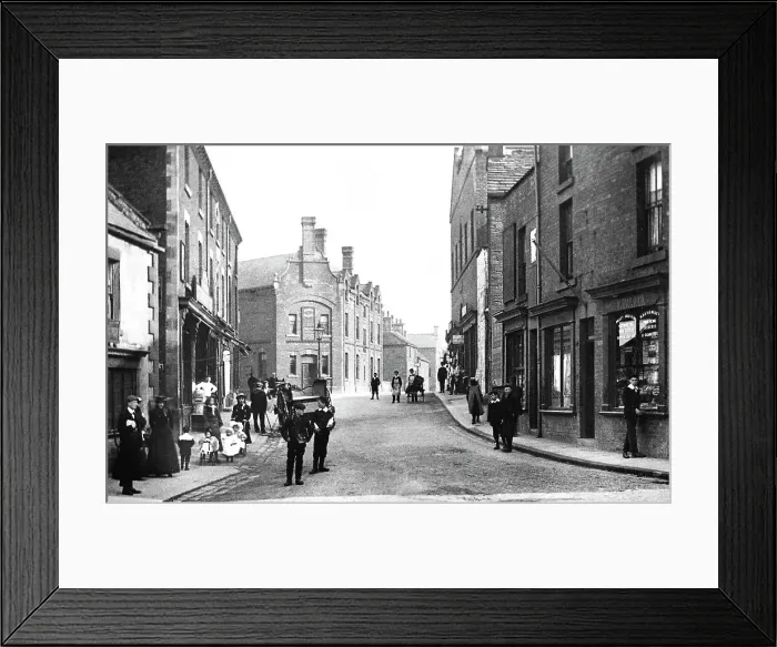 Framed Print : Eckington Southgate early 1900s