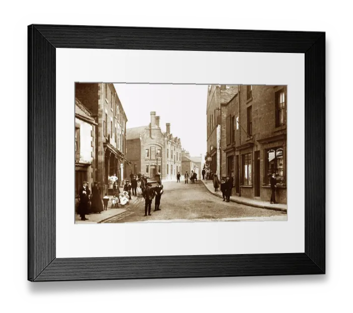 Framed Print : Southgate, Eckington, early 1900s Framed Print : Southgate, Eckington, early 1900s