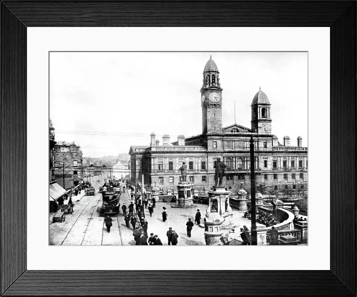 Framed Print : Paisley Clark Hall early 1900s Framed Print : Paisley Clark Hall early 1900s