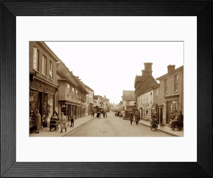 Framed Print : Hadleigh, Essex, early 1900s Framed Print : Hadleigh, Essex, early 1900s
