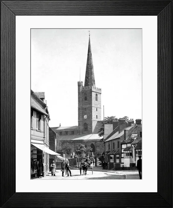 Framed Print : Halesowen Townsend early 1900s Framed Print : Halesowen Townsend early 1900s