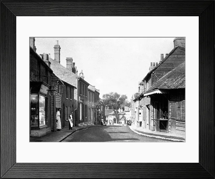 Framed Print : Dagenham Crown Street early 1900s Framed Print : Dagenham Crown Street early 1900s