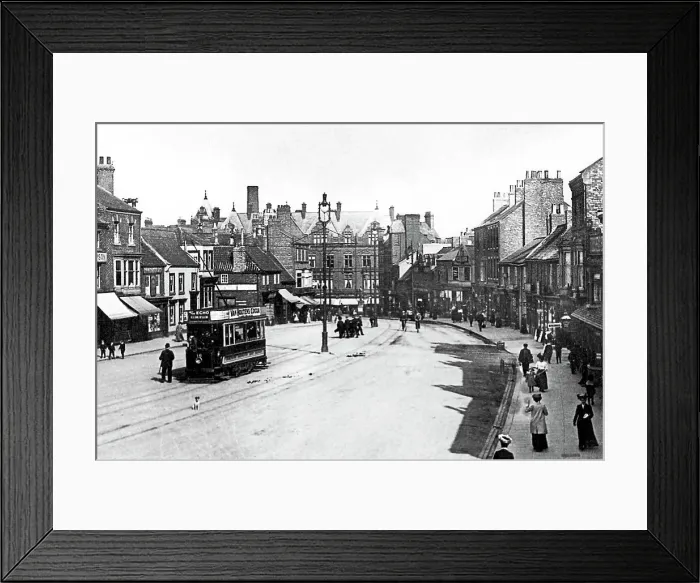Framed Print : Darlington Bond Gate early 1900s Framed Print : Darlington Bond Gate early 1900s