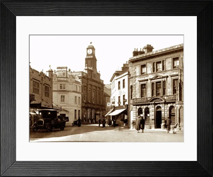 Framed Print : The Boro, Yeovil, early 1900s Framed Print : The Boro, Yeovil, early 1900s