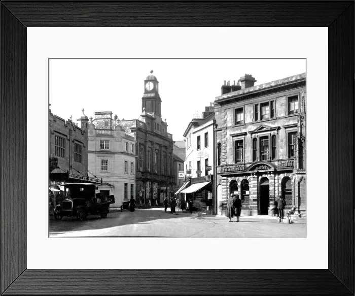 Framed Print : Yeovil The Boro probably 1920s Framed Print : Yeovil The Boro probably 1920s