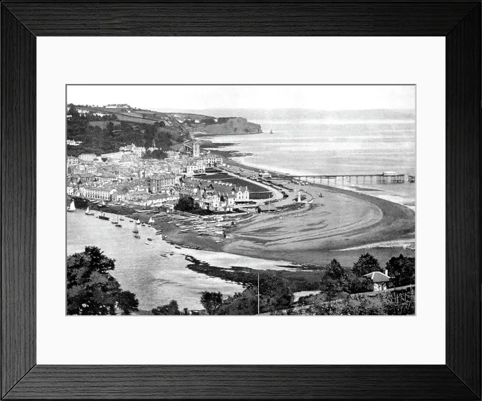 Framed Print : Teignmouth early 1900s Framed Print : Teignmouth early 1900s