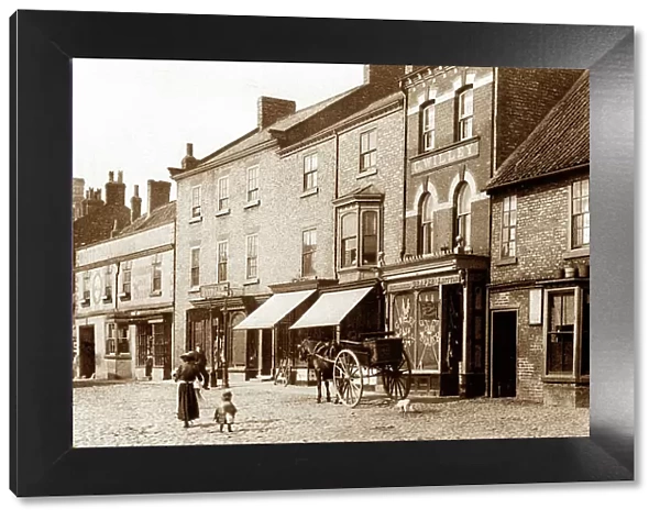 Market Place, Thirsk, early 1900s
