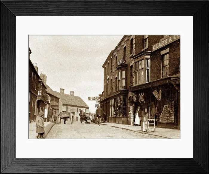 Framed Print : Millgate, Thirsk, early 1900s Framed Print : Millgate, Thirsk, early 1900s