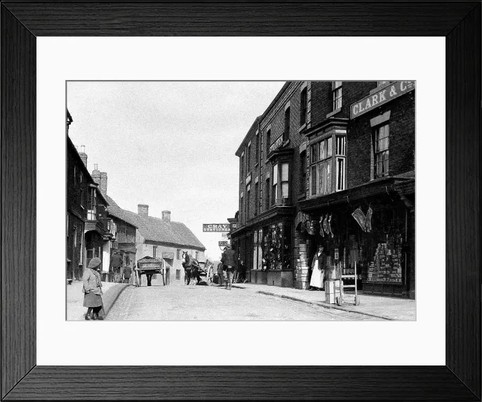 Framed Print : Thirsk Millgate early 1900s Framed Print : Thirsk Millgate early 1900s