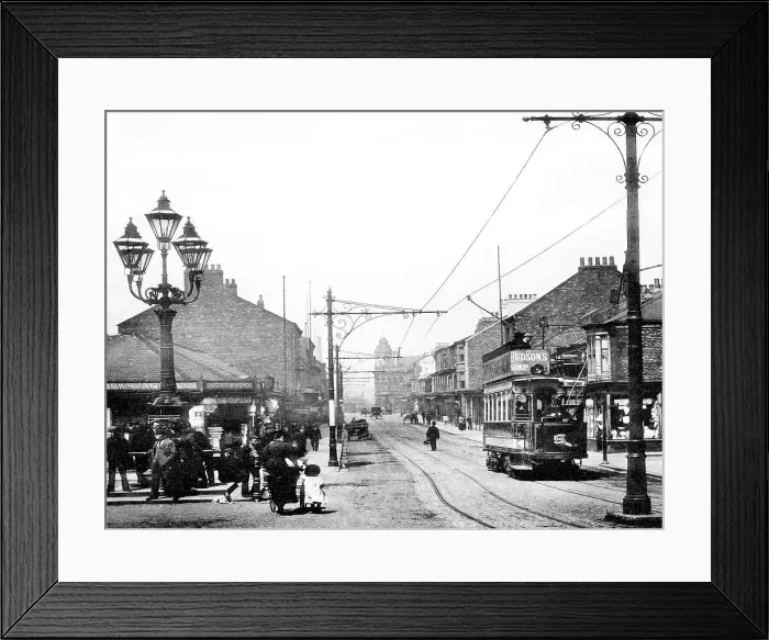 Framed Print : Thornaby-on-Tees Mandale Road early 1900s Framed Print : Thornaby-on-Tees Mandale Road early 1900s
