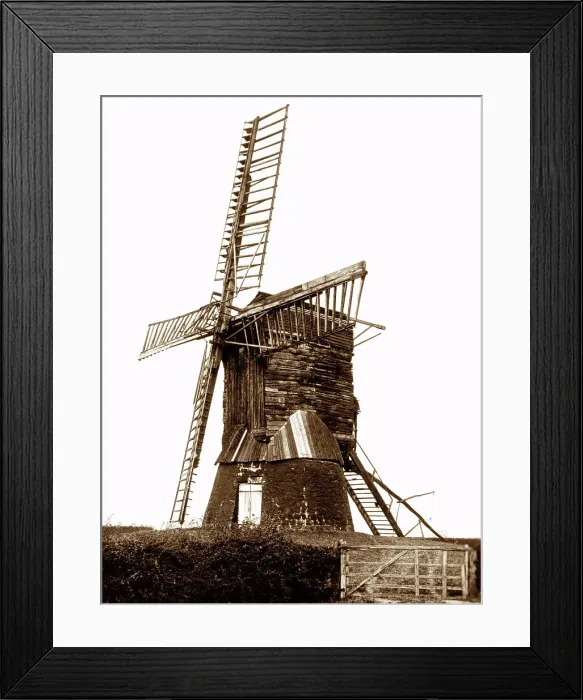 Framed Print : Thorne Windmill, early 1900s Framed Print : Thorne Windmill, early 1900s
