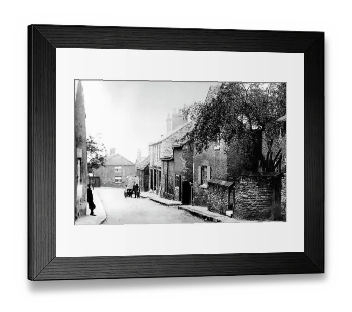 Framed Print : Thorpe Hesley Thorpe Street early 1900s Framed Print : Thorpe Hesley Thorpe Street early 1900s