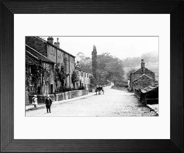 Framed Print : Thunderbridge near Kirkburton early 1900s Framed Print : Thunderbridge near Kirkburton early 1900s