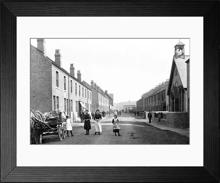 Framed Print : Thurnscoe Lidgett Lane early 1900s Framed Print : Thurnscoe Lidgett Lane early 1900s