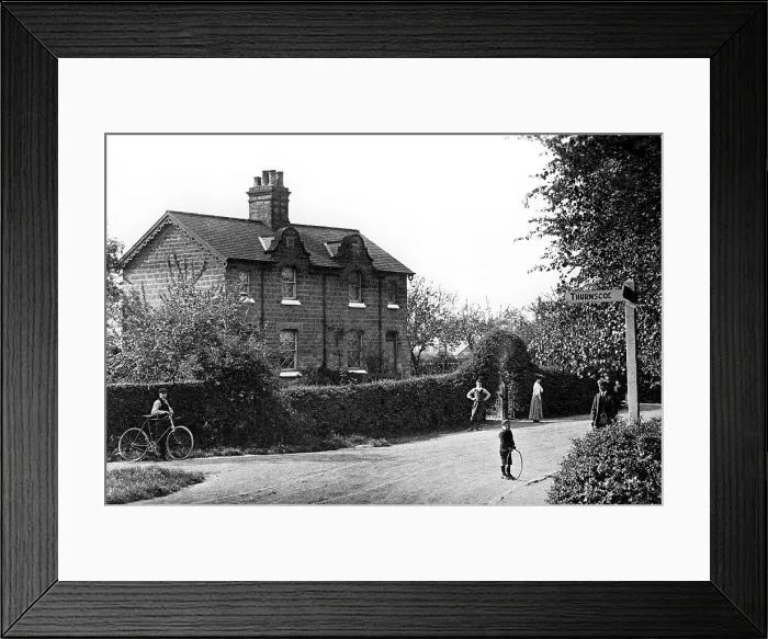 Framed Print : Thurnscoe Three Lane Ends early 1900s Framed Print : Thurnscoe Three Lane Ends early 1900s