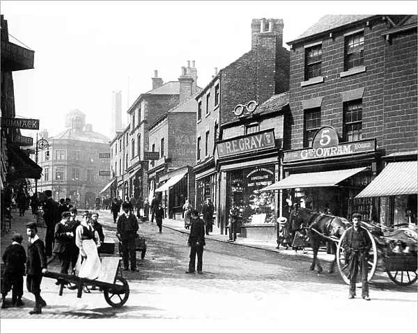 Barnsley New Street early 1900s