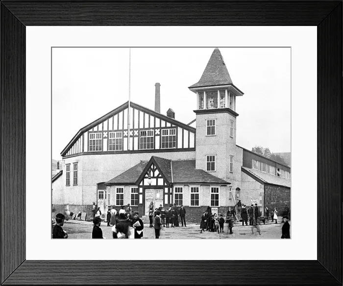 Framed Print : Barnsley Skating Rink early 1900's Framed Print : Barnsley Skating Rink early 1900's