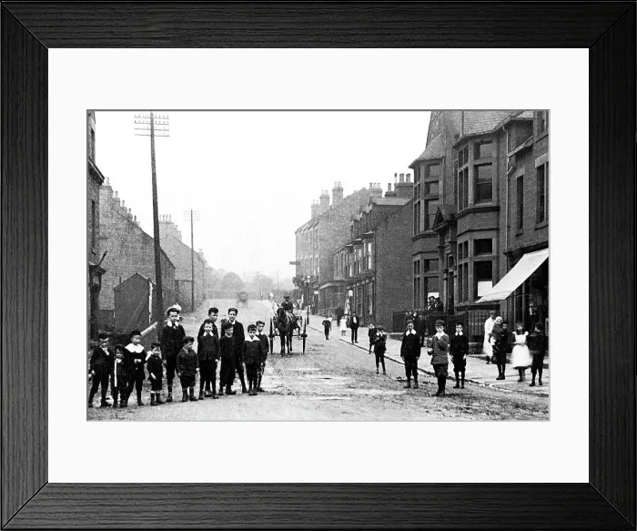 Framed Print : Stairfoot, Barnsley early 1900's Framed Print : Stairfoot, Barnsley early 1900's